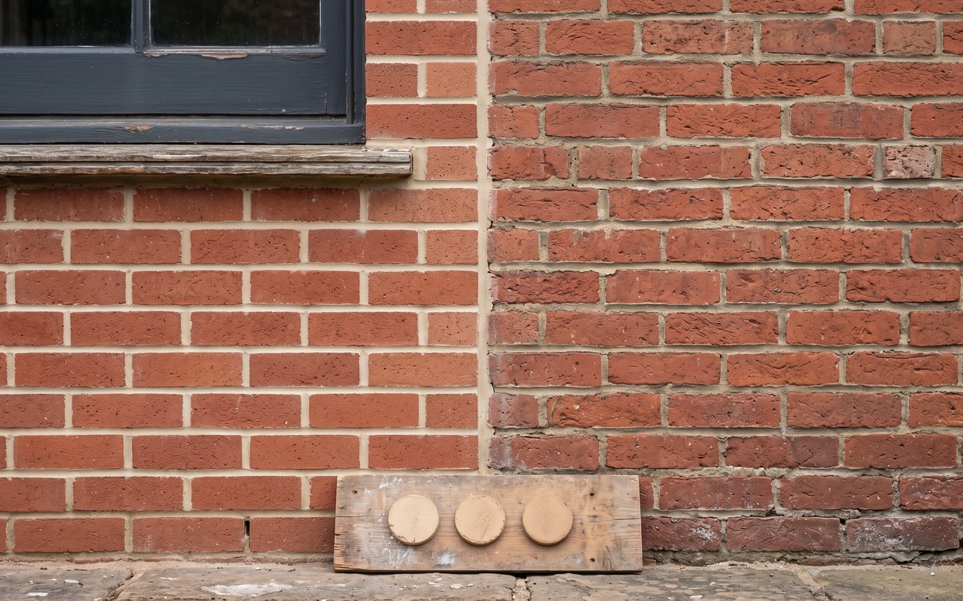 Will the new pointing match the rest of the house?